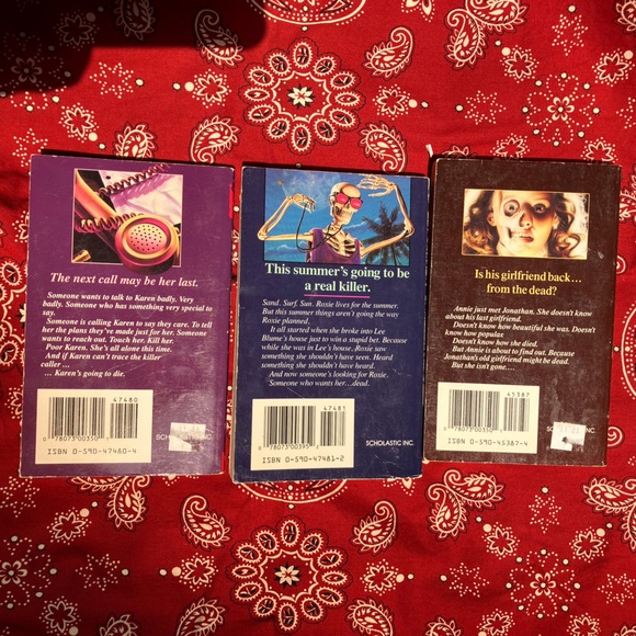 BOO! RL Stine lot-Call Waiting, The Dead Girlfriend, I Saw You That Night, PB - Picture 2 of 3